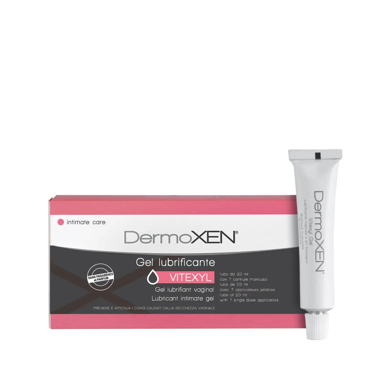 DERMOXEN VITEXYL INTIIMGEEL NIISUTAV 20ML+APLIKAATOR N7 - Tootepilt
