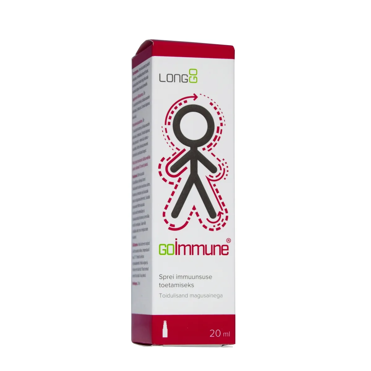 GOIMMUNE SPREI IMMUUNSUSE TOETAMISEKS 20ML - Tootepilt
