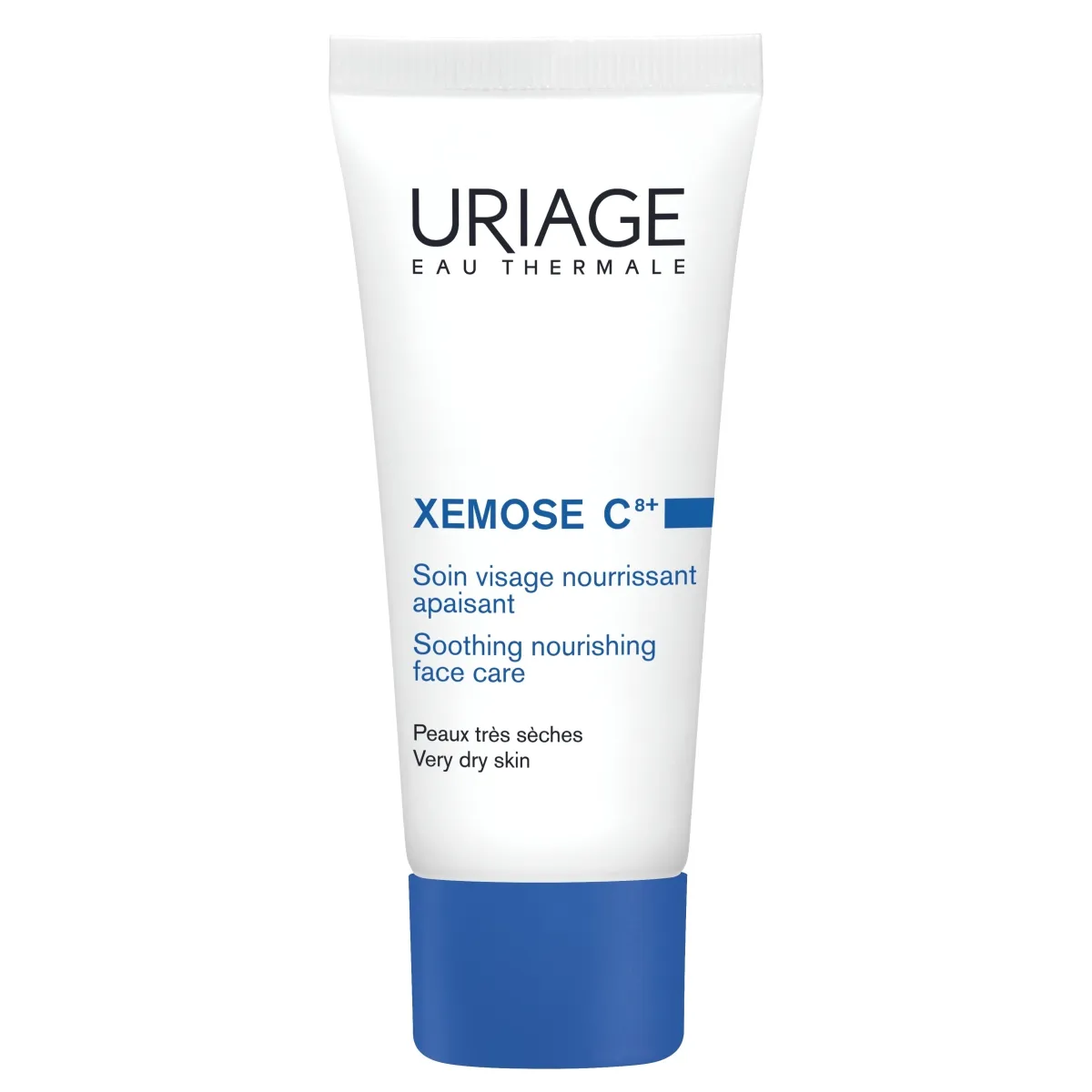 URIAGE XEMOSE C8+ VISAGE NÄOKREEM VÄGA KUIVALE NAHALE 40ML - Tootepilt