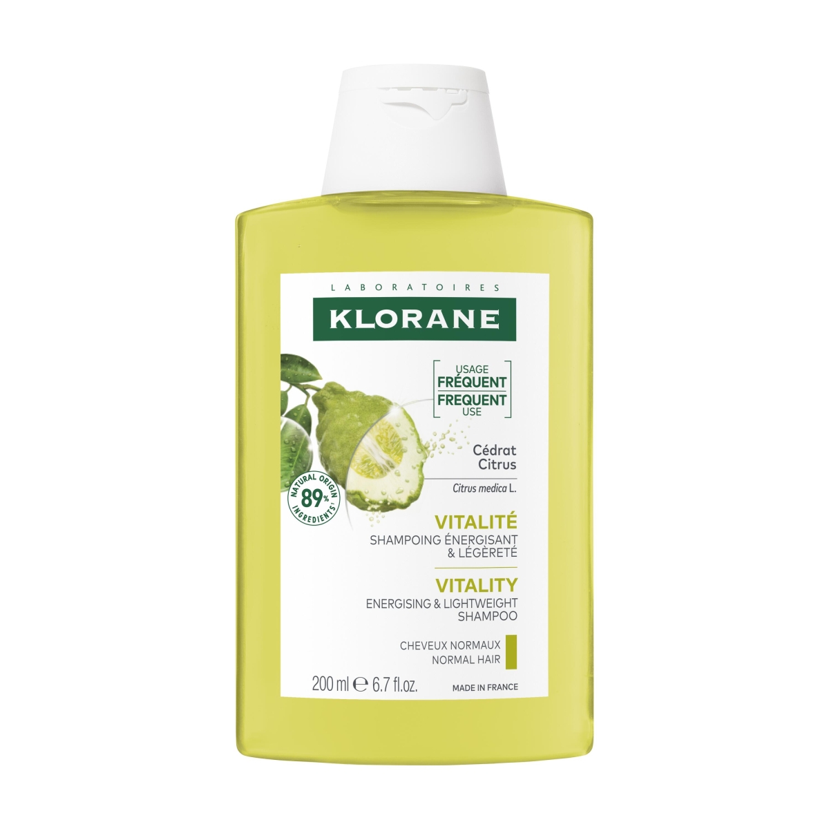 KLORANE SHAMPOON SIDRUNIEKSTRAKTIGA 200ML - Tootepilt