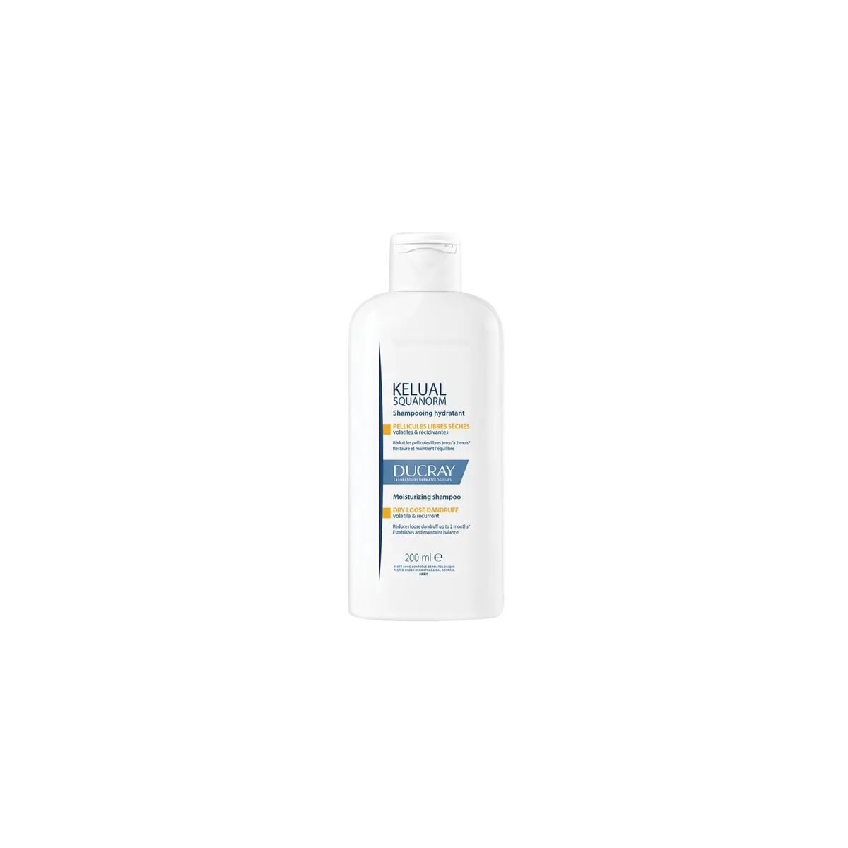 DUCRAY KELUAL SQUANORM SHAMPOON KUIVALE KÕÕMALE 200ML - Tootepilt
