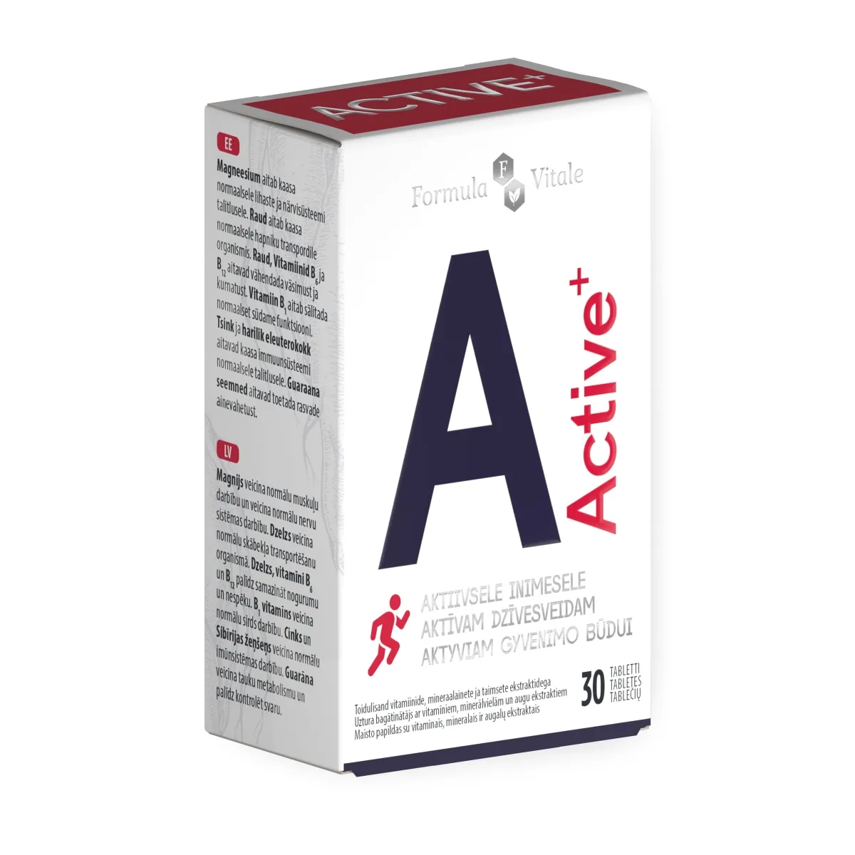 FORMULA VITALE ACTIVE + TBL N30 - Tootepilt