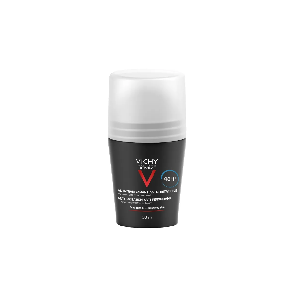 VICHY HOMME ANTIPERSPIRANT ROLL-ON TUNDLIKULE NAHALE 50ML - Tootepilt 1