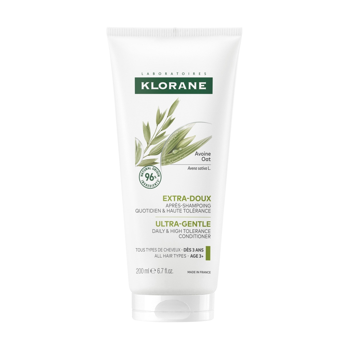 KLORANE JUUKSEPALSAM KAERAEKSTRAKTIGA 200ML - Tootepilt