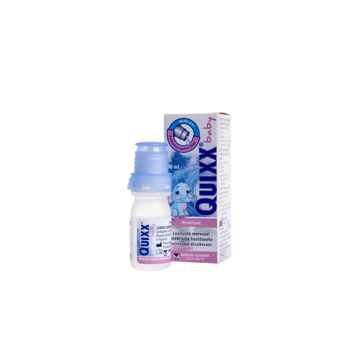QUIXX BABY NINATILGAD 10ML ISOTOONILINE - Tootepilt