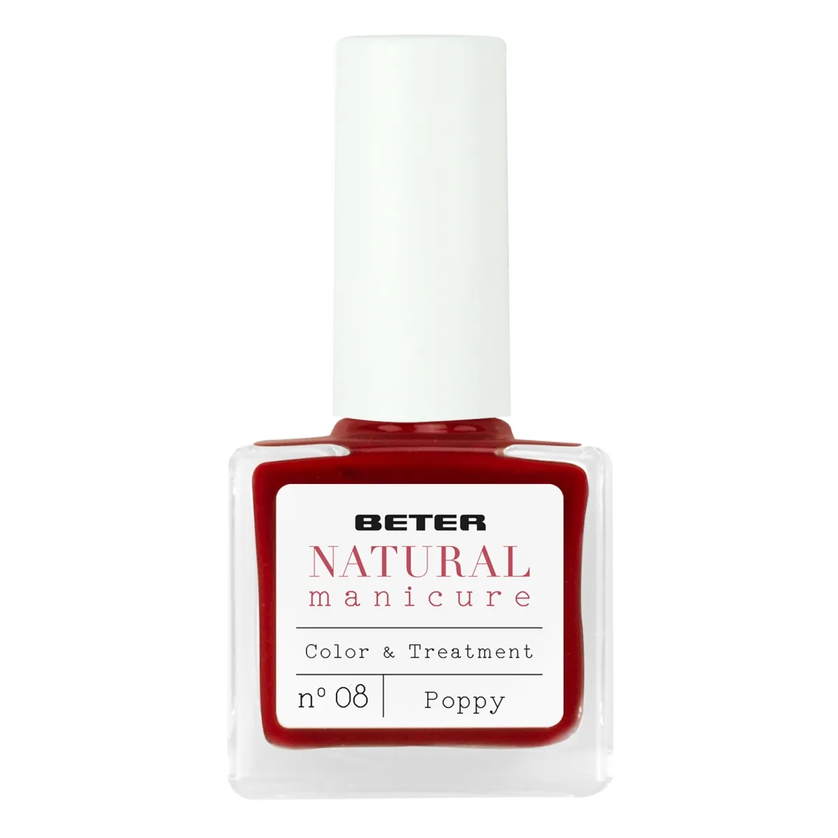 BETER NATURAL MANICURE KÜÜNELAKK 08 POPPY - Tootepilt