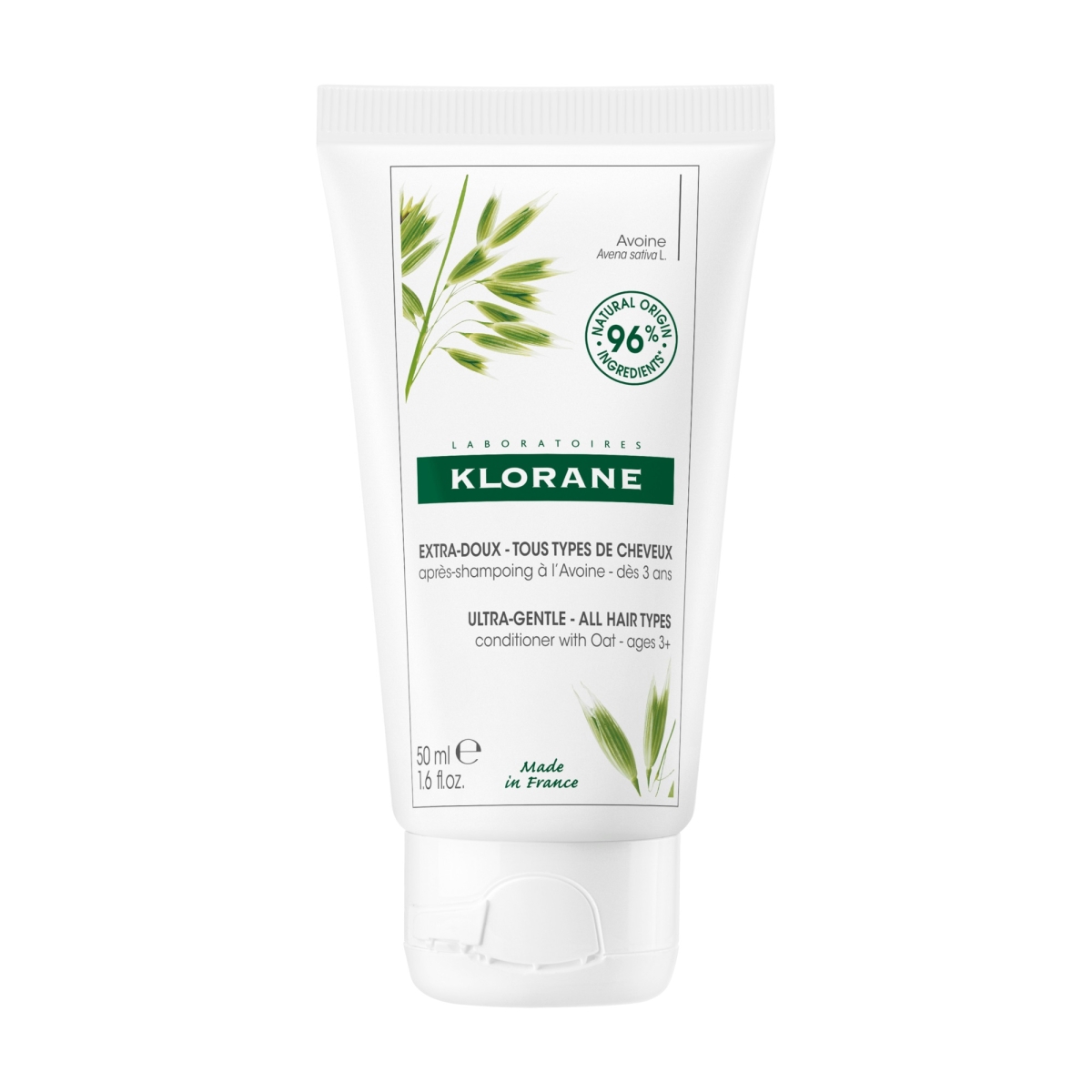 KLORANE JUUKSEPALSAM KAERAEKSTRAKTIGA 50ML - Tootepilt