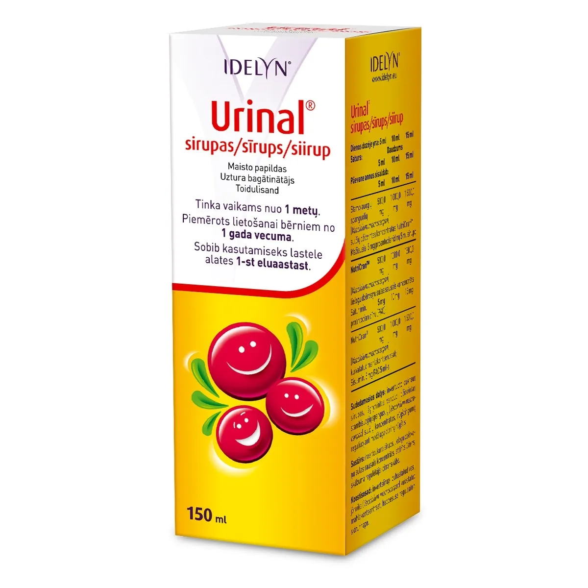 URINAL SIIRUP 150ML - Tootepilt