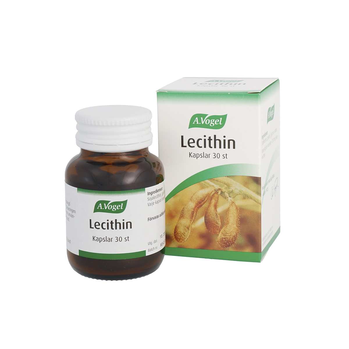 A.VOGEL LECITHIN CAPS 1200MG N30 SOJALETSITIINI KAPSLID - Tootepilt