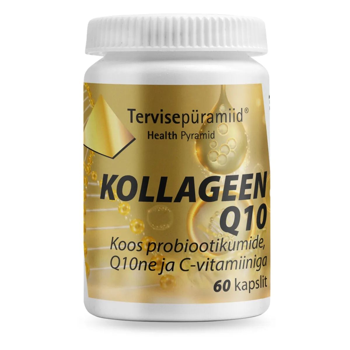 TERVISEPÜRAMIID KOLLAGEEN Q10 KAPSLID N60 - Tootepilt