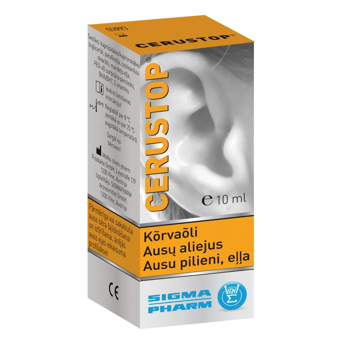 CERUSTOP GTT 10ML - Tootepilt