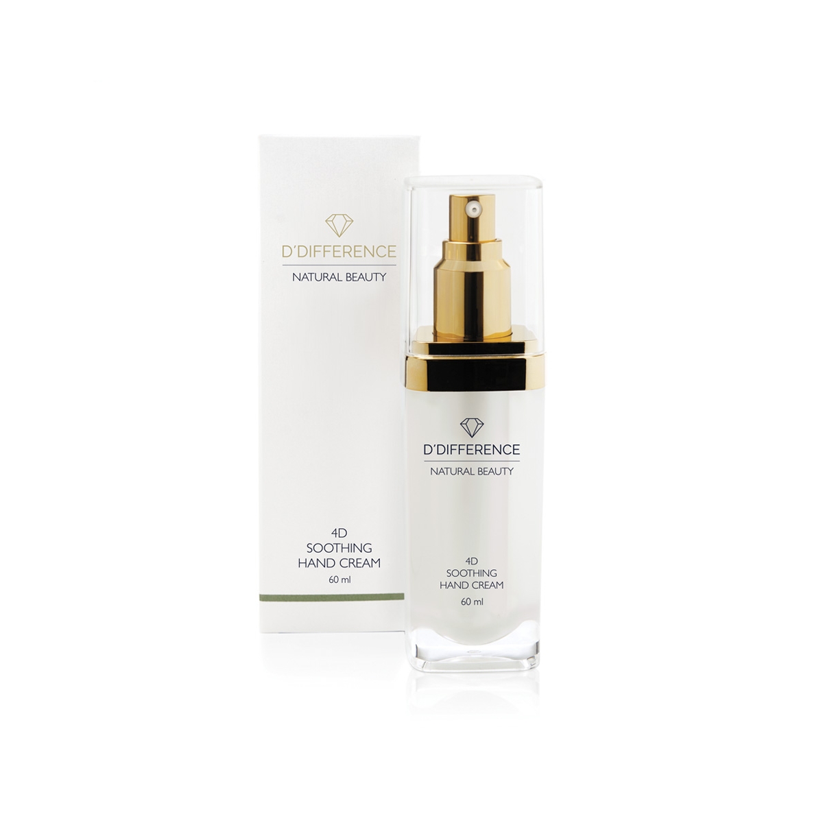 D`DIFFERENCE NATURAL BEAUTY 4D KÄTEKREEM PEHMENDAV 60ML - Tootepilt