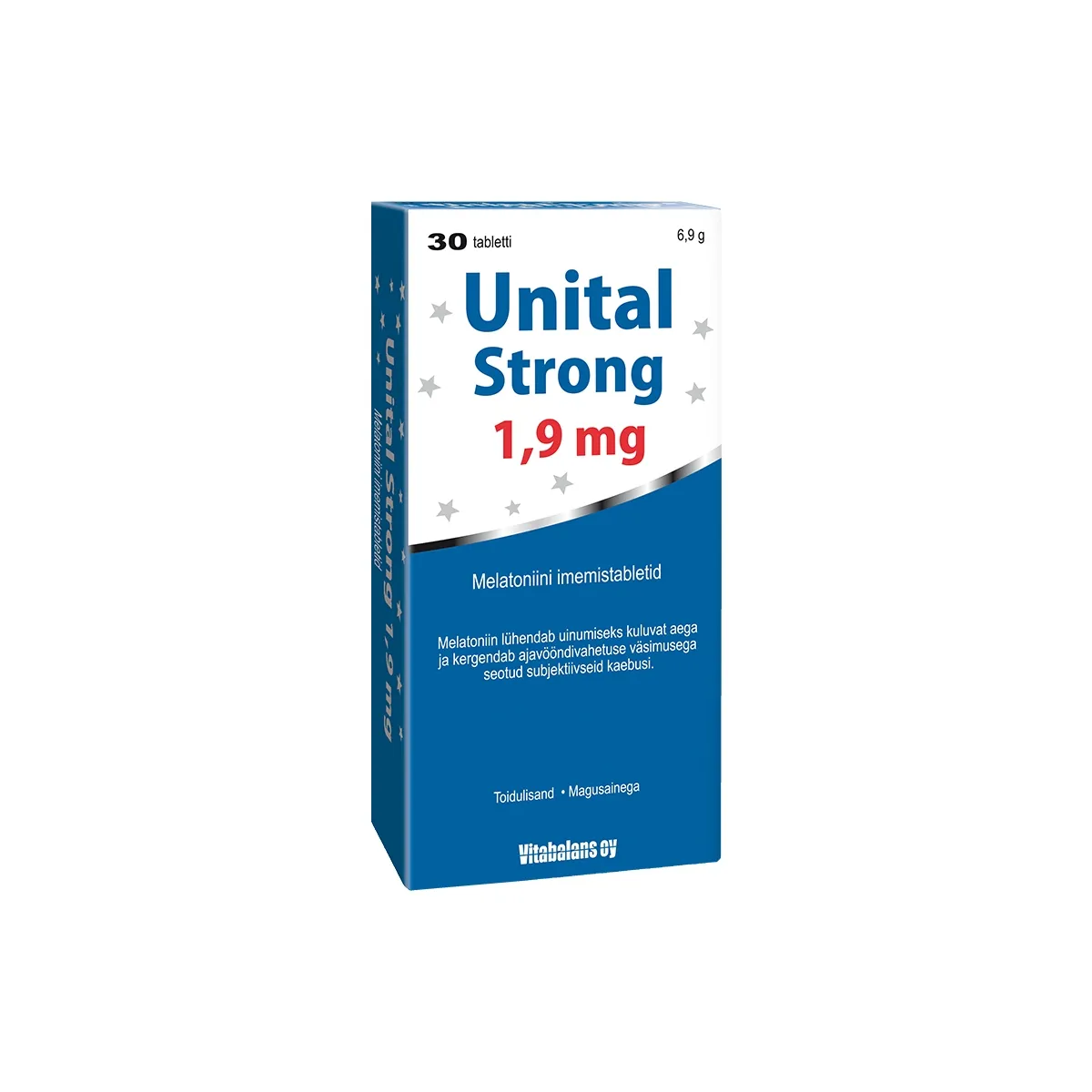 UNITAL STRONG 1,9MG IMEMISTBL N30 - Tootepilt