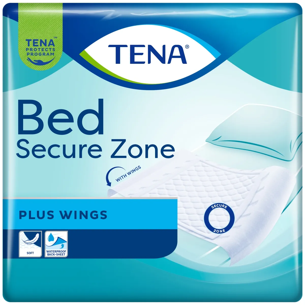 TENA BED PLUS WINGS 180X80CM N20 - Tootepilt