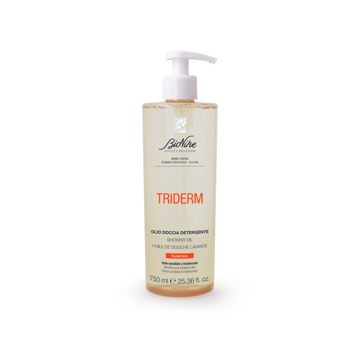 BIONIKE TRIDERM DUSHIÕLI KÕIKIDELE NAHATÜÜPIDELE 750ML - Tootepilt 1