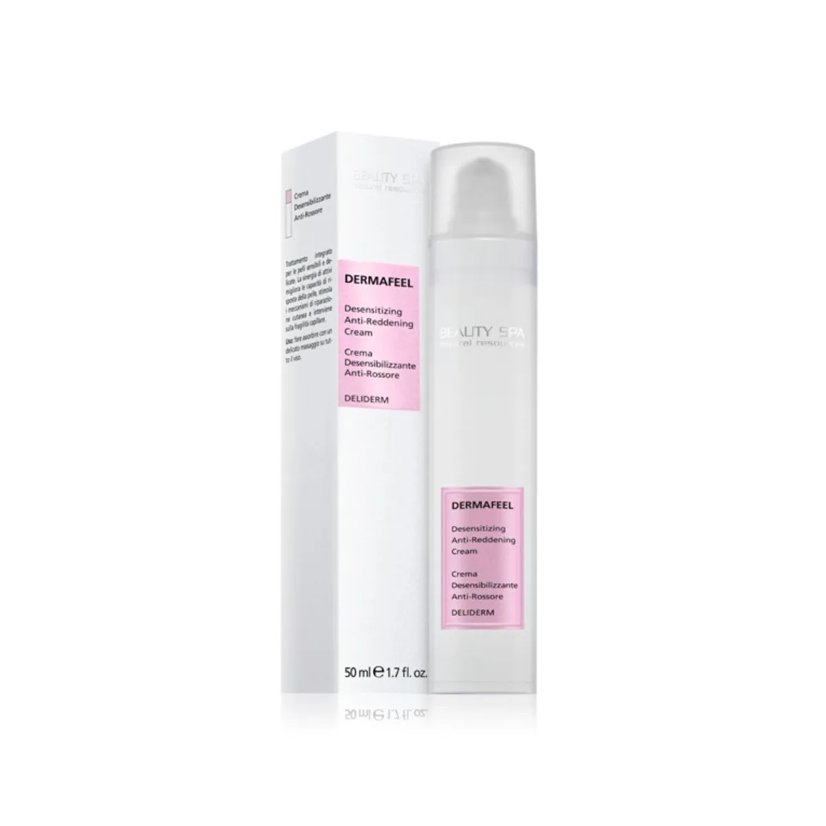 BEAUTY SPA DERMAFEEL EMULSIOONKREEM PUNETUST VÄHENDAV 50ML - Tootepilt