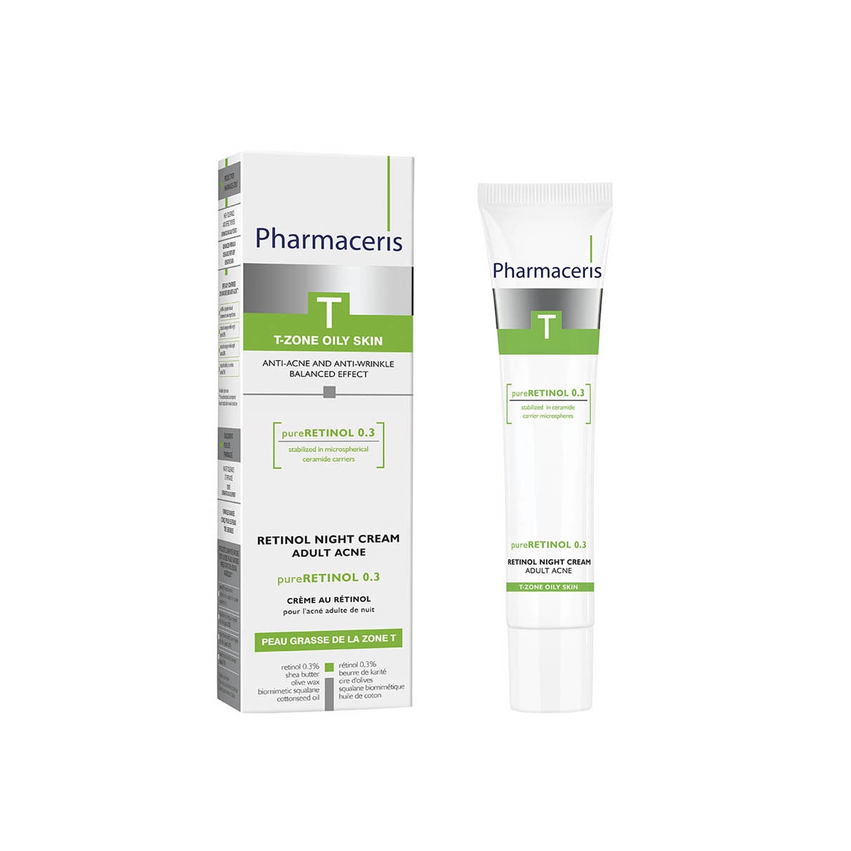 PHARMACERIS T PURE-RETINOL 0,3% ÖÖKREEM 40ML - Tootepilt 1