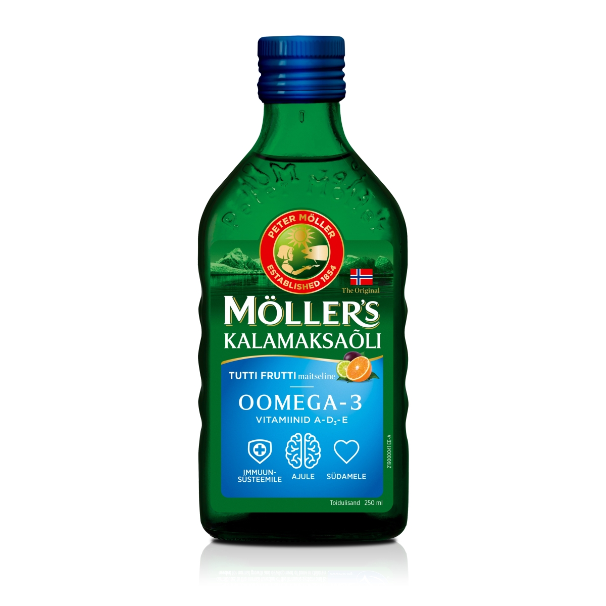 MÖLLERI KALAMAKSAÕLI (TUTTI-FRUTTI) 250ML - Tootepilt