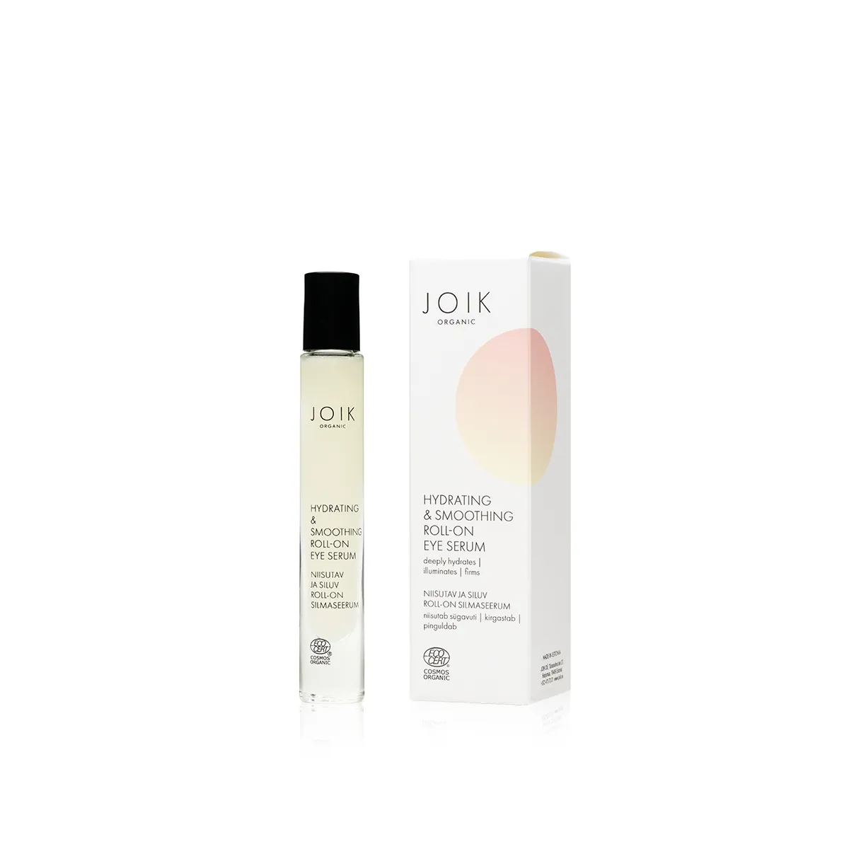 JOIK ORGANIC SILMASEERUM ROLL-ON NIISUTAV JA SILUV 10ML - Tootepilt