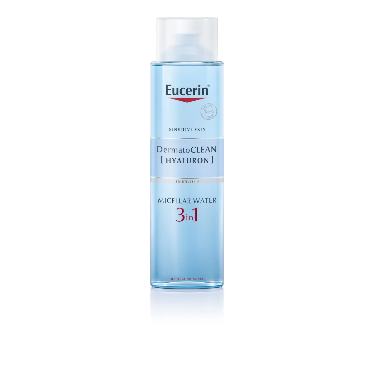 EUCERIN DERMATOCLEAN MITSELLAARVESI TUNDLIKULE NAHALE 400ML - Tootepilt 1