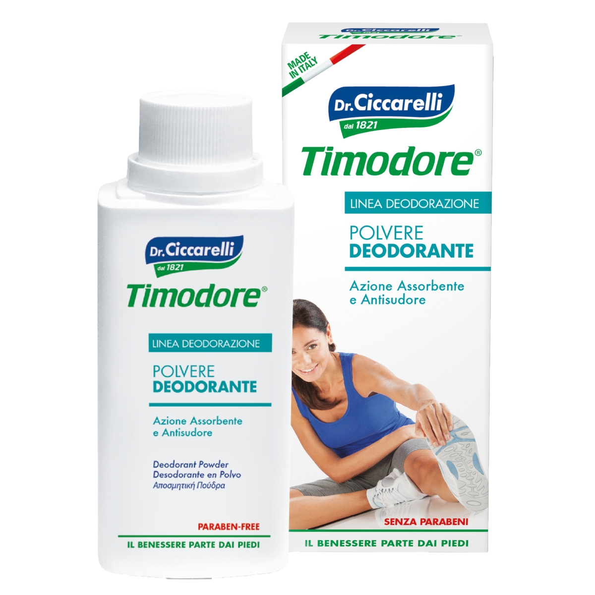 CICCARELLI JALADEODORANT-PUUDER 75G - Tootepilt