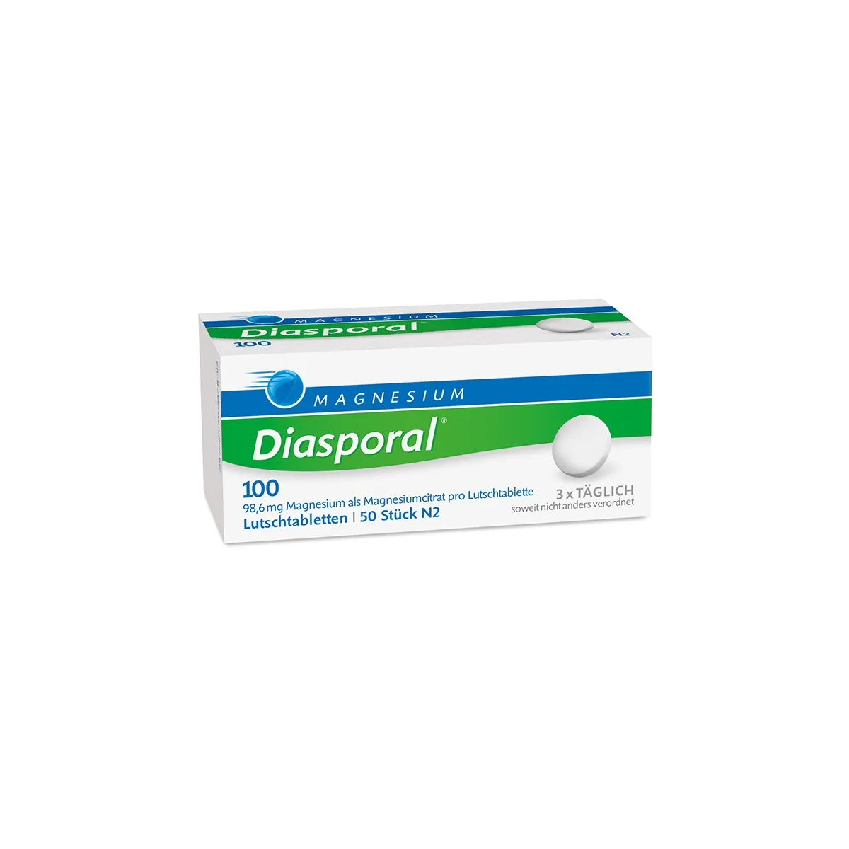 MAGNESIUM-DIASPORAL 100 ORANGE IMEMISTBL N50 - Tootepilt