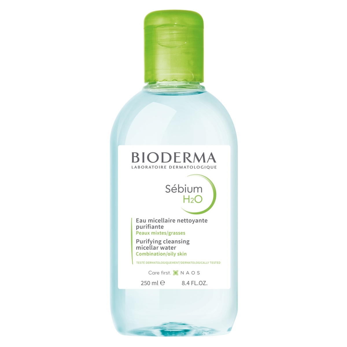 BIODERMA SEBIUM H2O MITSELLAARVESI SEGANAHALE 250ML - Tootepilt