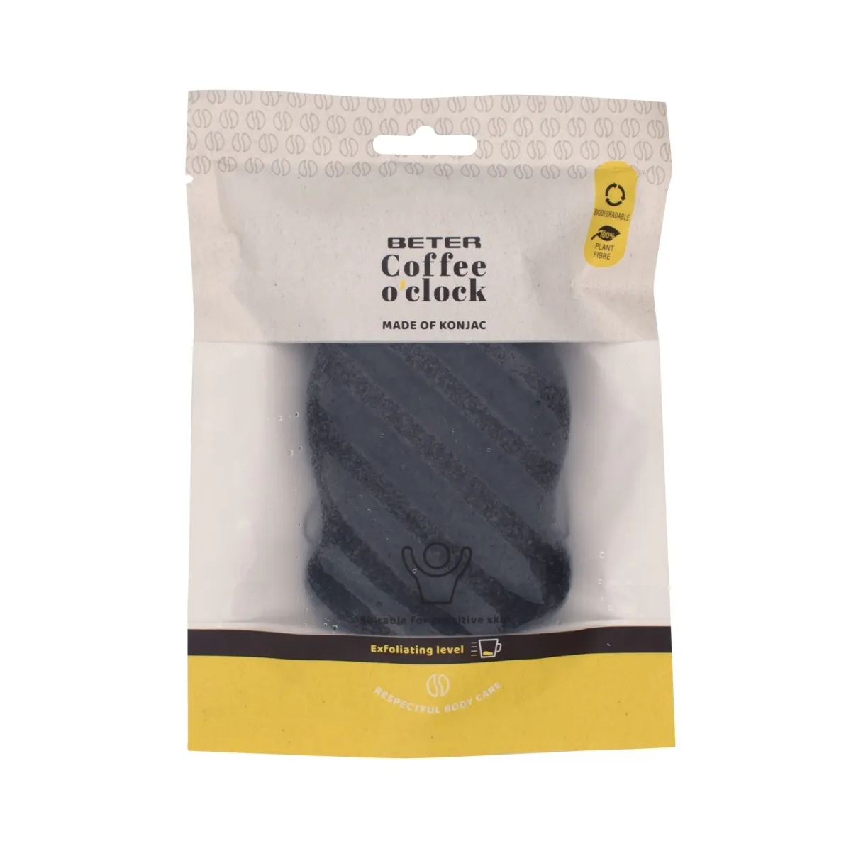 BETER COFFE O`CLOCK KONJAC PUHASTUSKÄSN KEHALE - Tootepilt