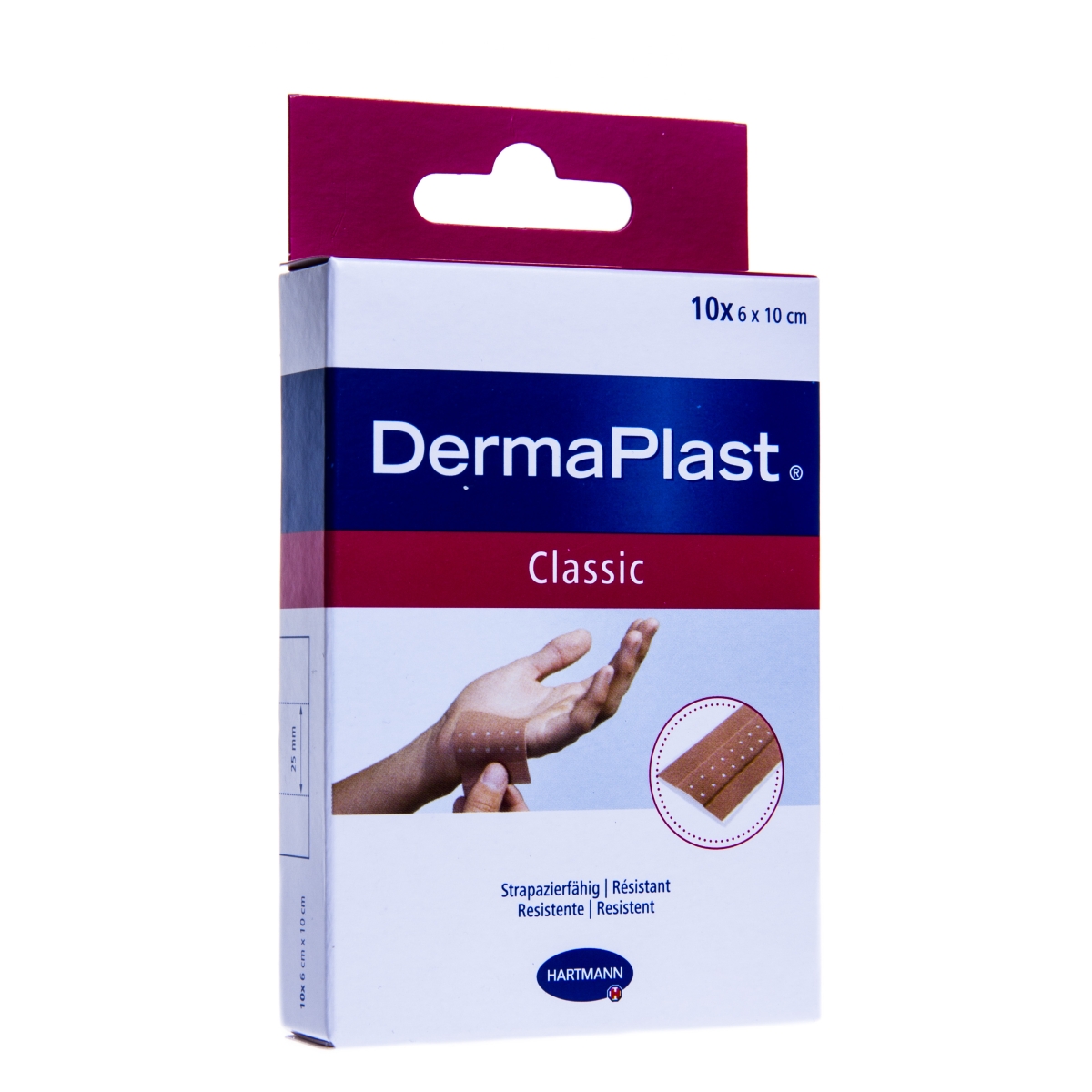 DERMAPLAST PLAASTRID CLASSIC 6X10CM N10 - Tootepilt