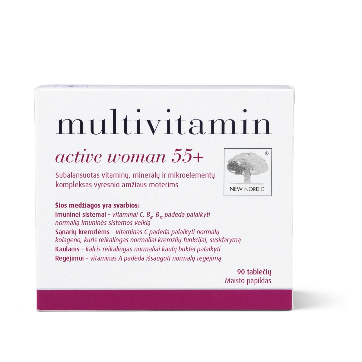 NEW NORDIC MULTI ACTIVE WOMAN 55+ TBL N90 - Tootepilt