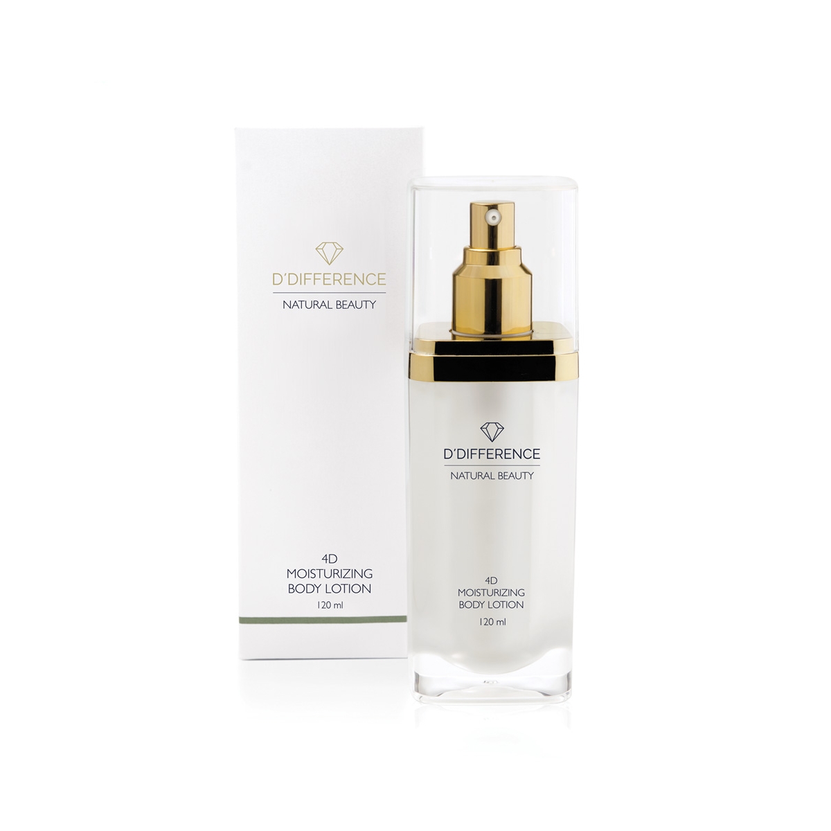 D`DIFFERENCE NATURAL BEAUTY 4D IHUPIIM NIISUTAV 120ML - Tootepilt