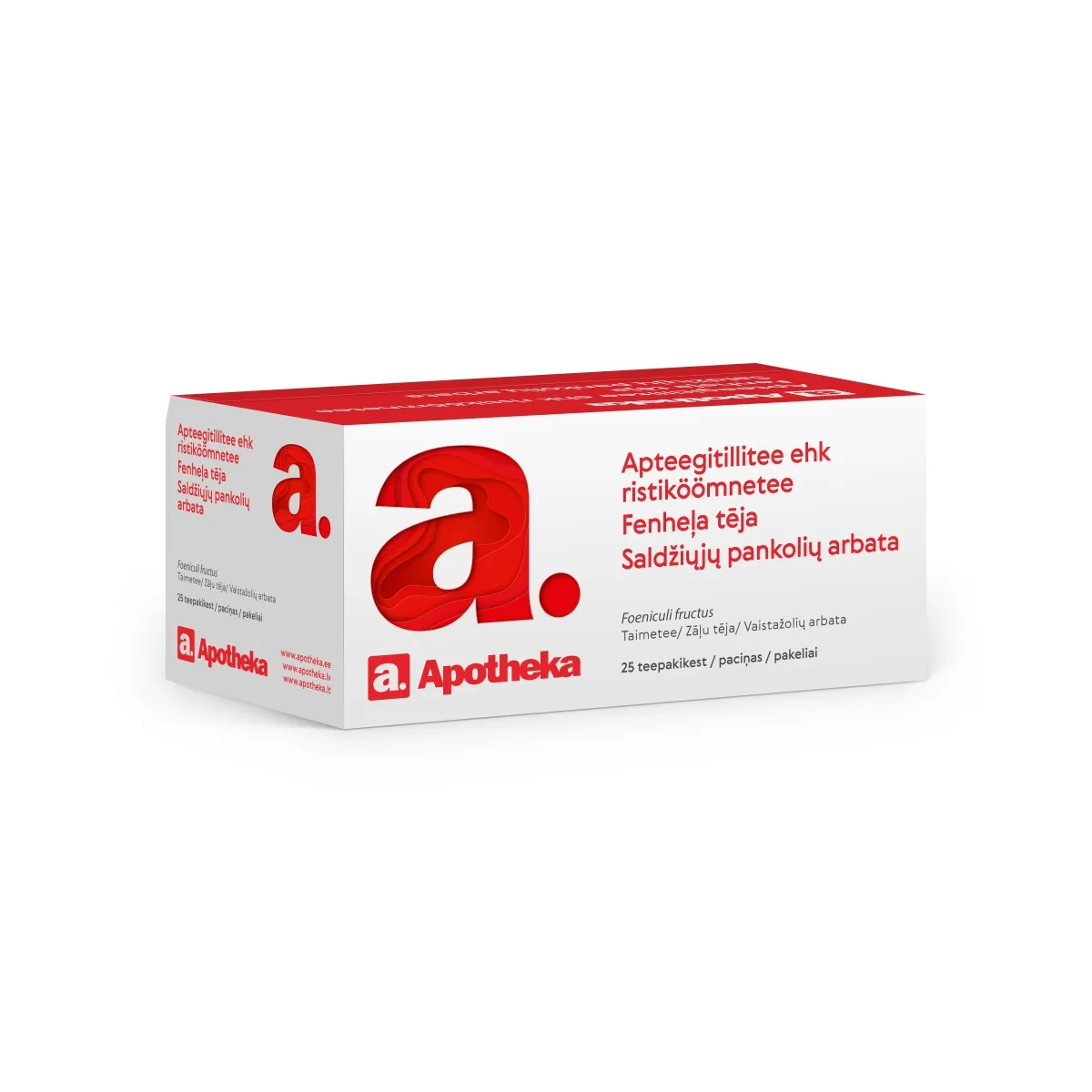 A. APTEEGITILLITEE (FOENICULI FRUCTUS) 1,5G N25 - Tootepilt