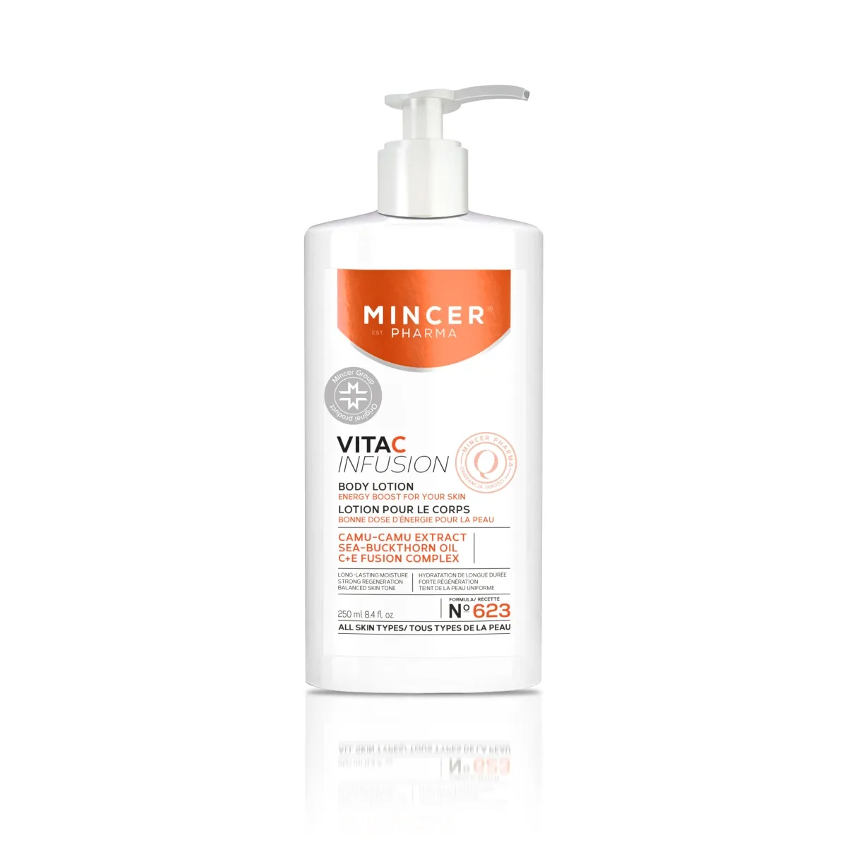 MINCER PHARMA VITA C INFUSION NIISUTAV KEHAPALSAM 250ML - Tootepilt
