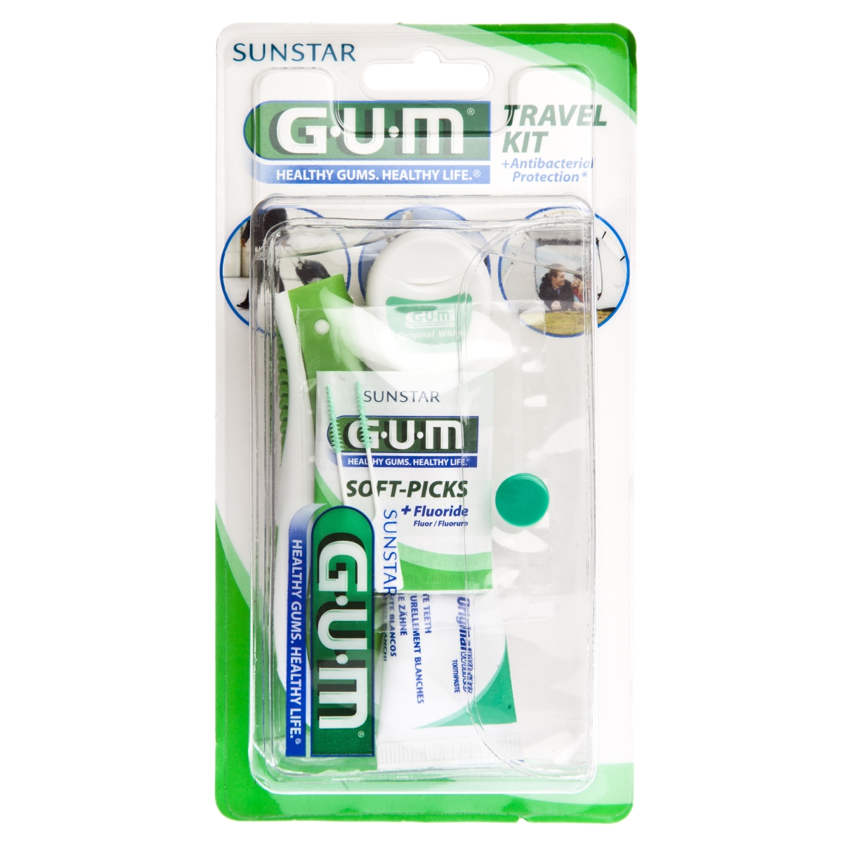 GUM REISIKOMPLEKT TRAVEL KIT - Tootepilt