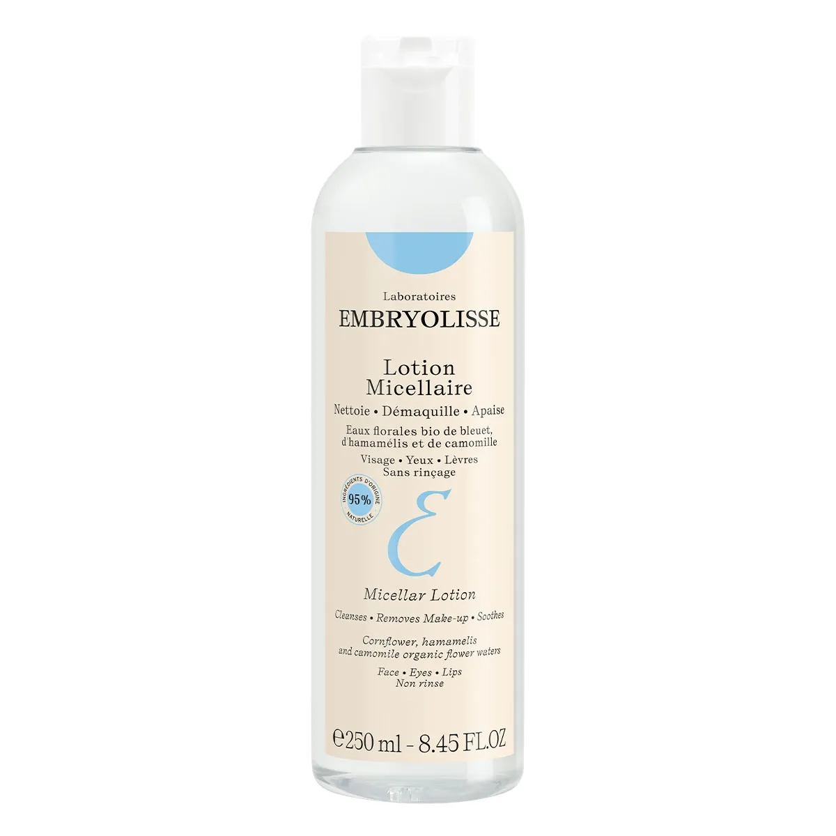 EMBRYOLISSE MITSELLAARVESI RAHUSTAV 250ML - Tootepilt