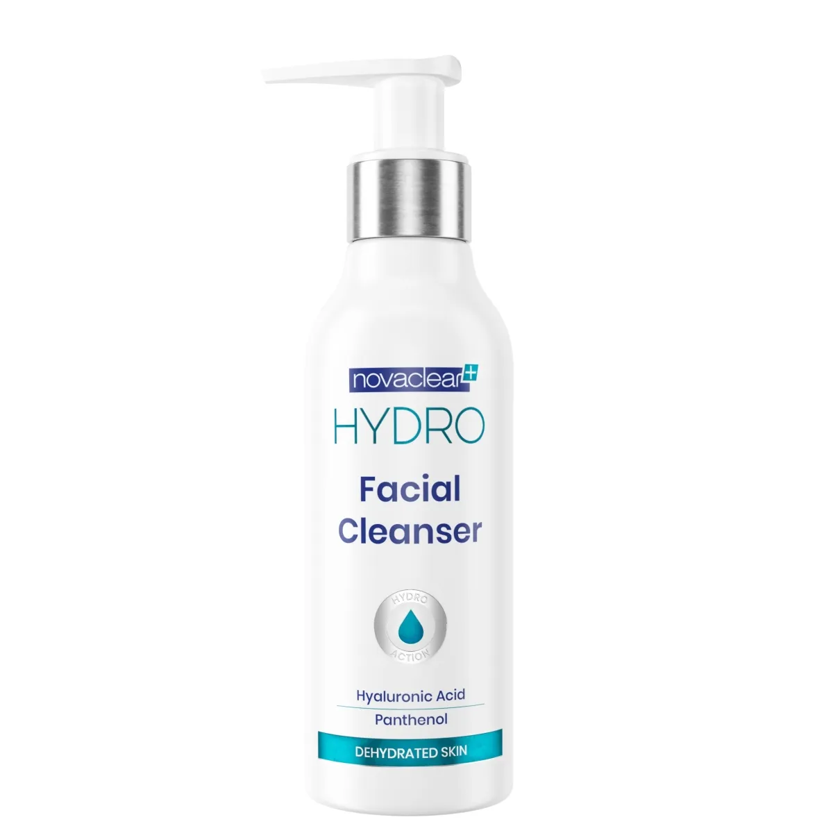 NOVACLEAR HYDRO NÄOPESUGEEL HÜALUROONHAPPEGA 150ML - Tootepilt
