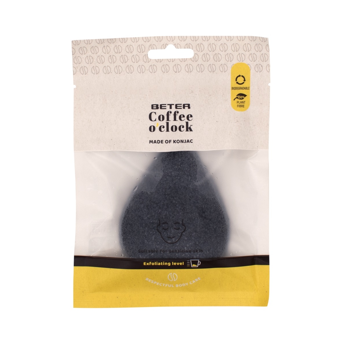 BETER COFFE O`CLOCK KONJAC PUHASTUSKÄSN NÄOLE - Tootepilt