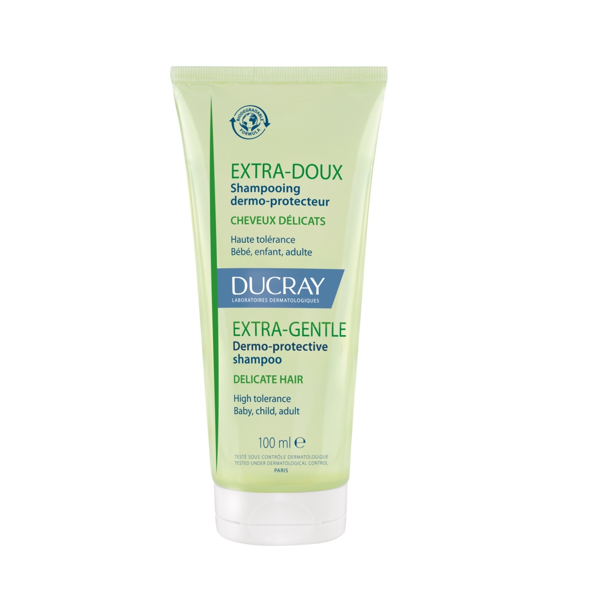 DUCRAY EXTRA-GENTLE SHAMPOON ERITI ÕRN 100ML - Tootepilt