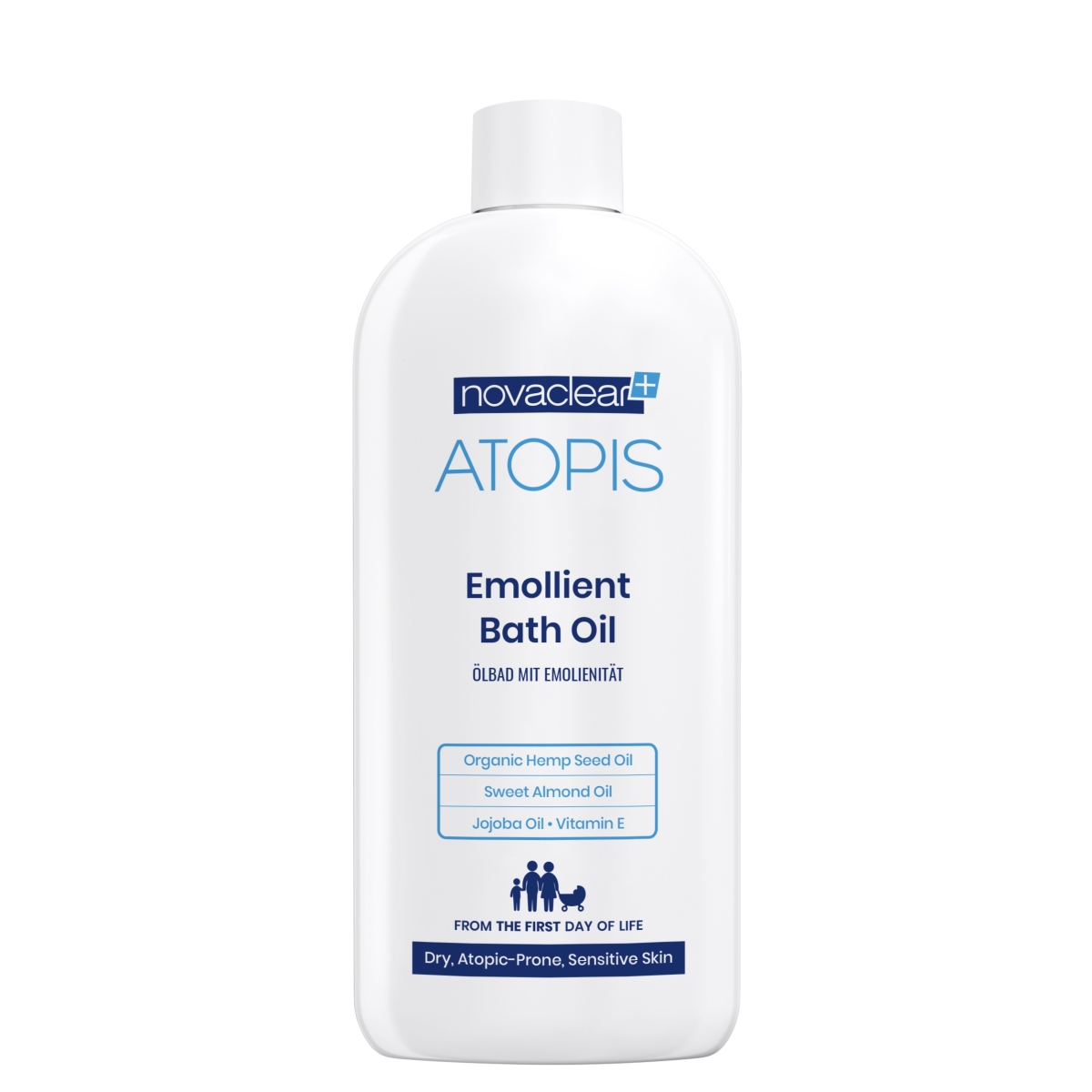 NOVACLEAR ATOPIS VANNIÕLI PEHMENDAV 200ML - Tootepilt
