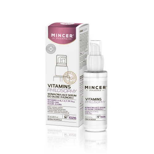 MINCER PHARMA VITAMINS PHILOSOPHY SEERUM KÄTELE 30ML