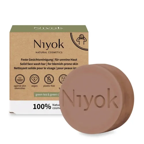 NIYOK TAHKE NÄOPUHASTUSVAHEND PROBLEEMSELE NAHALE 80G