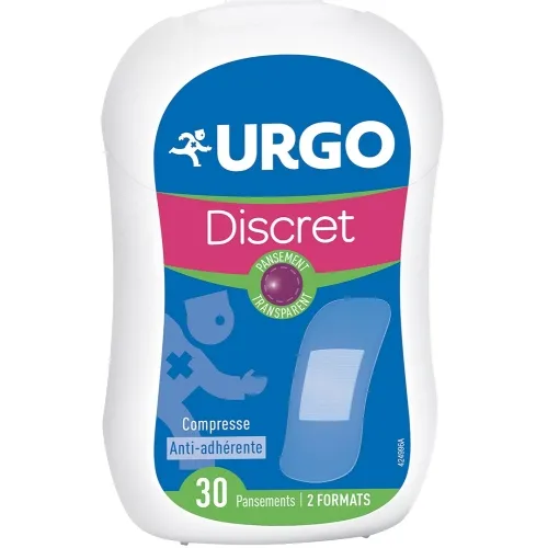 URGO PLAASTER DISCREET N30 (2 SUURUST)