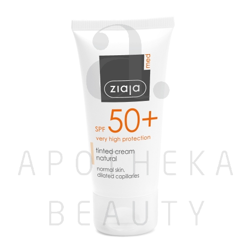 ZIAJA MED PÄEVAKREEM NORMAALSELE NAHALE SPF50+ TOONIV 50ML