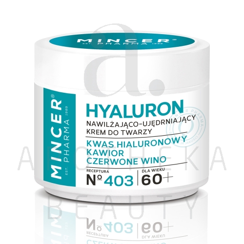 MINCER PHARMA NÄOKREEM HÜALUROONHAPPEGA 60+ 50ML