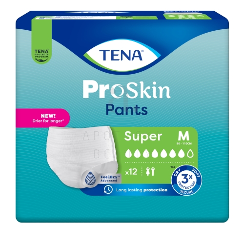 TENA PANTS SUPER M N12