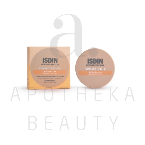 ISDIN SUN KOMPAKTPUUDERKREEM SPF50 (MEDIUM) 10G