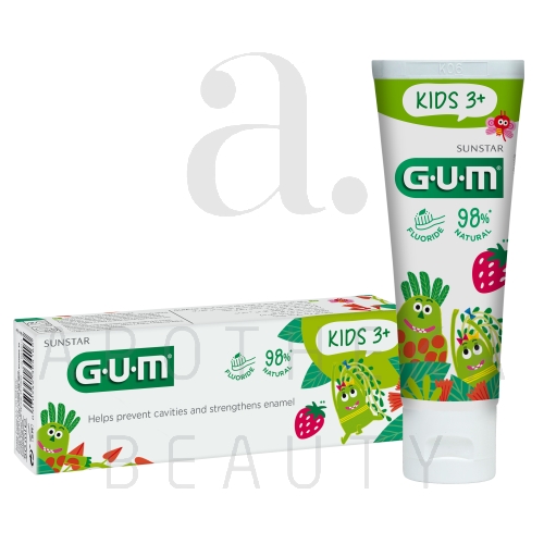 GUM HAMBAPASTA KIDS LASTELE 3+  MAASIKAMAITSELINE 50ML
