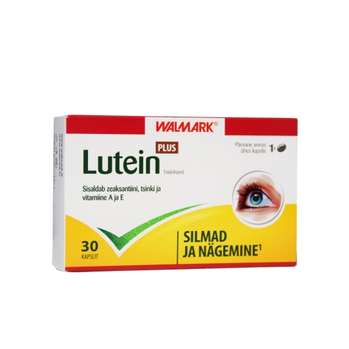 WALMARK LUTEIN PLUS 20 MG TBL N30