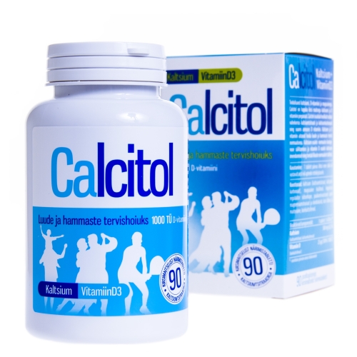 CALCITOL NÄRIMISTBL 500MG+1000TÜ N90