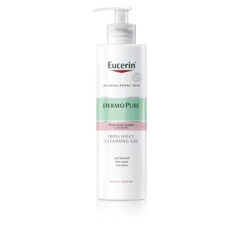 EUCERIN DERMOPURE PUHASTUSGEEL AKNEJÄRGNE 400ML